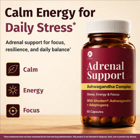 1 Body Adrenal Support Complex 3 Pack side view