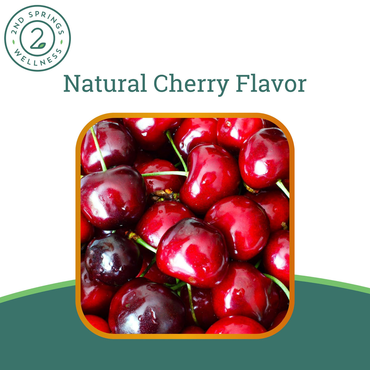 2nd Springs Vitamin D3 + K2 Chewables cherry flavour chewable tablet