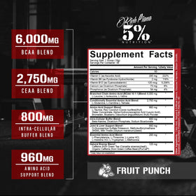 5% Nutrition AllDayYouMay Caffeinated BCAA Powder packaging