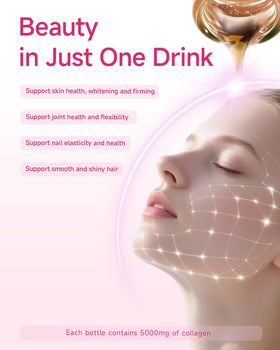 9 YOUNG-BASIC Pomegranate Marine Collagen Drink packaging