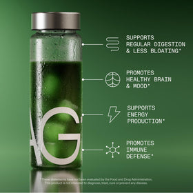 AG1 Next Gen Greens Powder travel pack side view