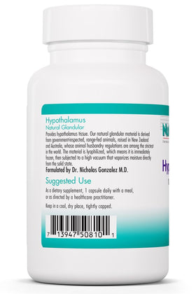 Allergy Research Group Hypothalamus Glandular 500 mg Vegicaps packaging