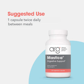 Allergy Research Group Mastica Chios Mastic Gum Resin 60 Capsules back view