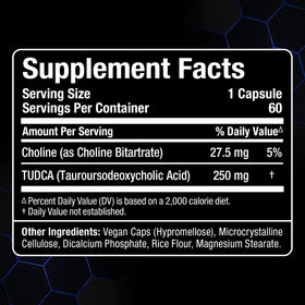 ALLMAX TUDCA Capsules with a measuring spoon for dosage