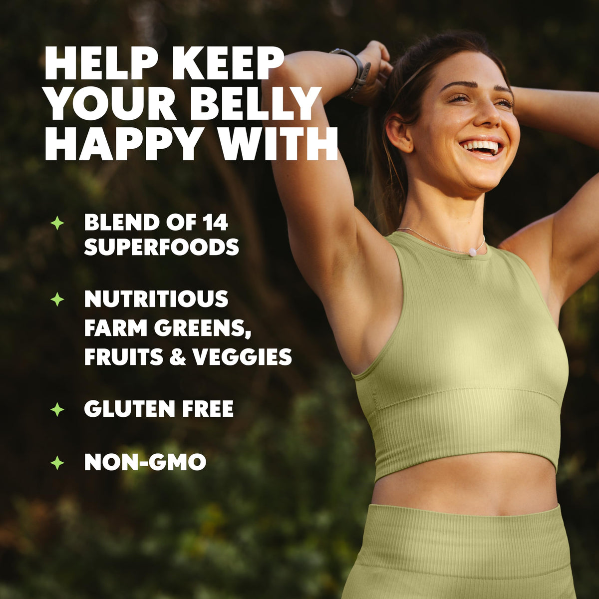 Amazing Grass Super Greens Capsules packaging details