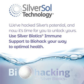 American Biotech Labs Silver Biotics SilverSol 32 Fl Oz with measuring cap