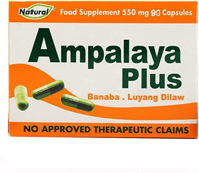 Ampalaya Plus 550mg 90 Capsules front view