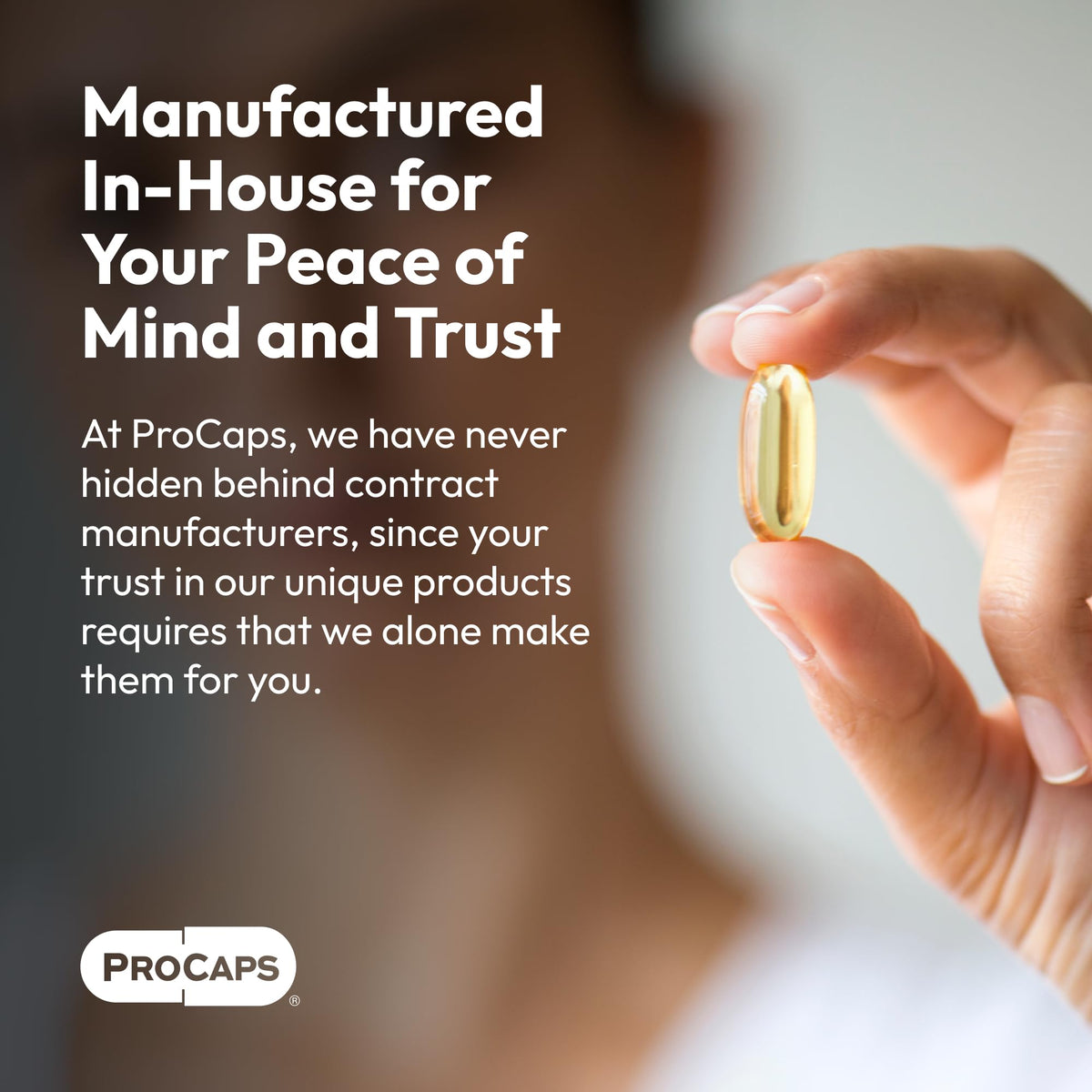 ANDREW LESSMAN ProCaps Zinc 30mg capsules in hand