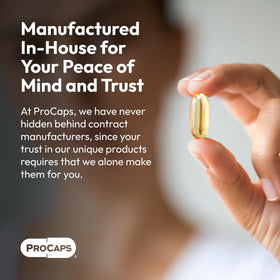 ANDREW LESSMAN ProCaps Zinc 30mg capsules in hand