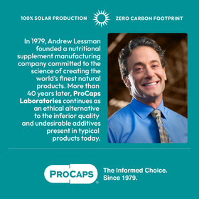 ANDREW LESSMAN Ultimate Calcium-Magnesium capsules in a hand