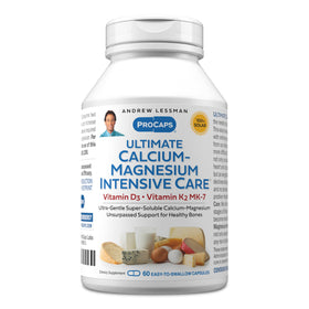 ANDREW LESSMAN Ultimate Calcium-Magnesium Intensive Care 60 Capsules front view