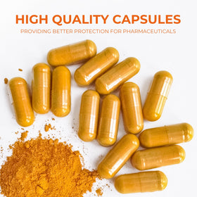 Angtai JN Empty Gelatin Capsules Size 1 with herbs