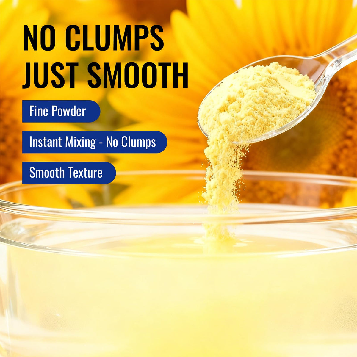 Angtai JN Organic Sunflower Lecithin Powder in baking