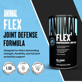 Animal Flex Joint Supplement pack showing Glucosamine and Chondroitin