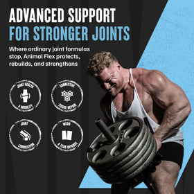 Animal Flex Powder nutritional information panel