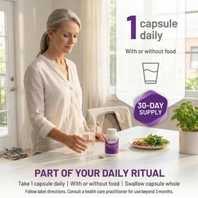 AOR Bone Protection 40mg MBP Capsules with bottle cap open