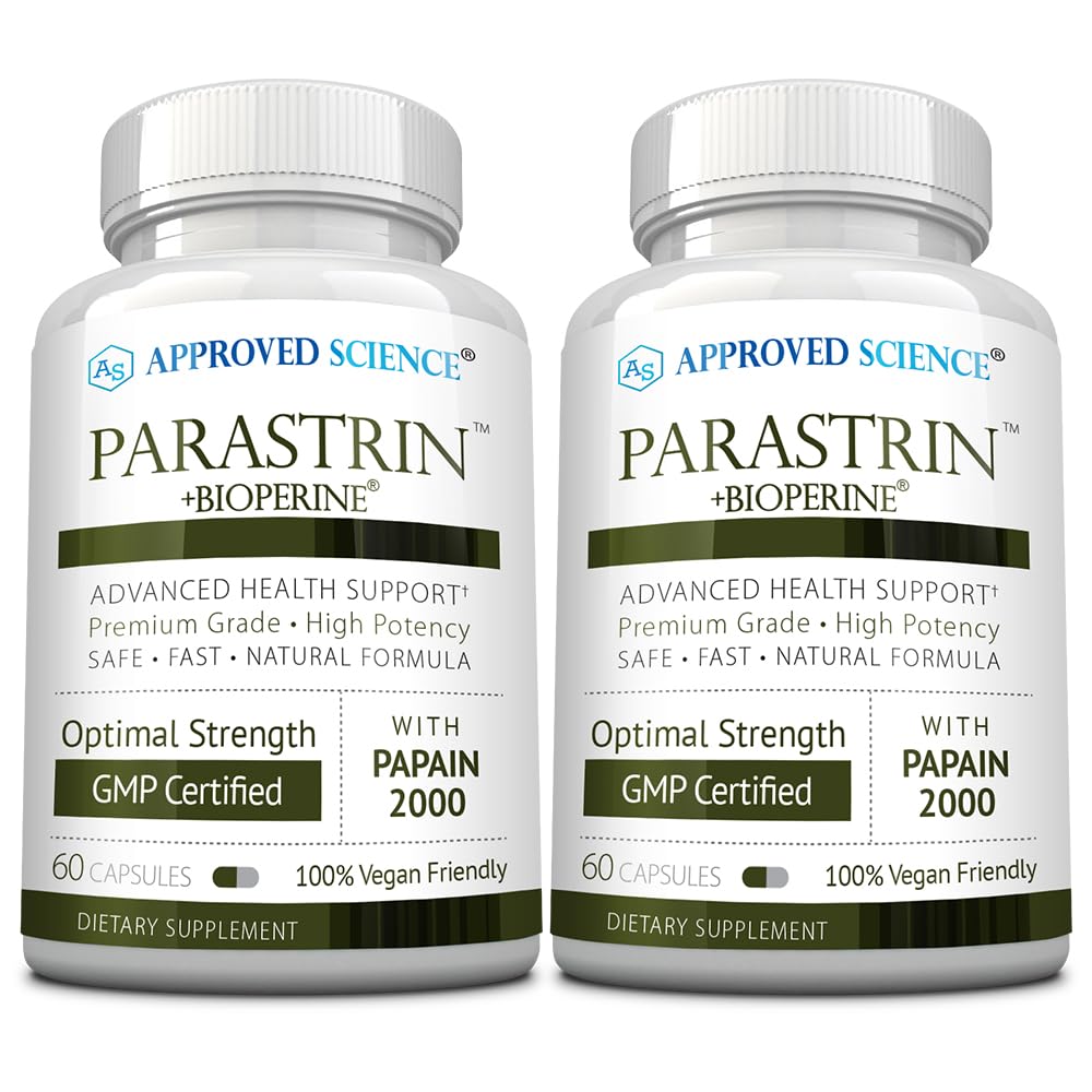 Approved Science Parastrin 60 Capsules front view