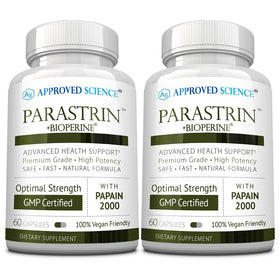 Approved Science Parastrin 60 Capsules front view