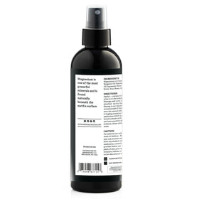 Aromasong Magnesium Spray Grapefruit 8 oz on a wooden surface