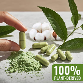 ATNreuro empty vegan capsules with a measuring spoon