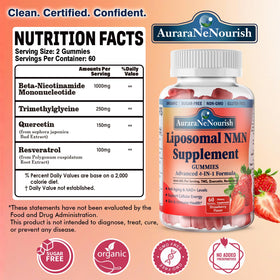 AuraraNeNourish NMN Supplement Gummies lifestyle scene