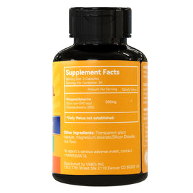 Babivek Phosphatidylserine 500mg bottle with measuring spoon