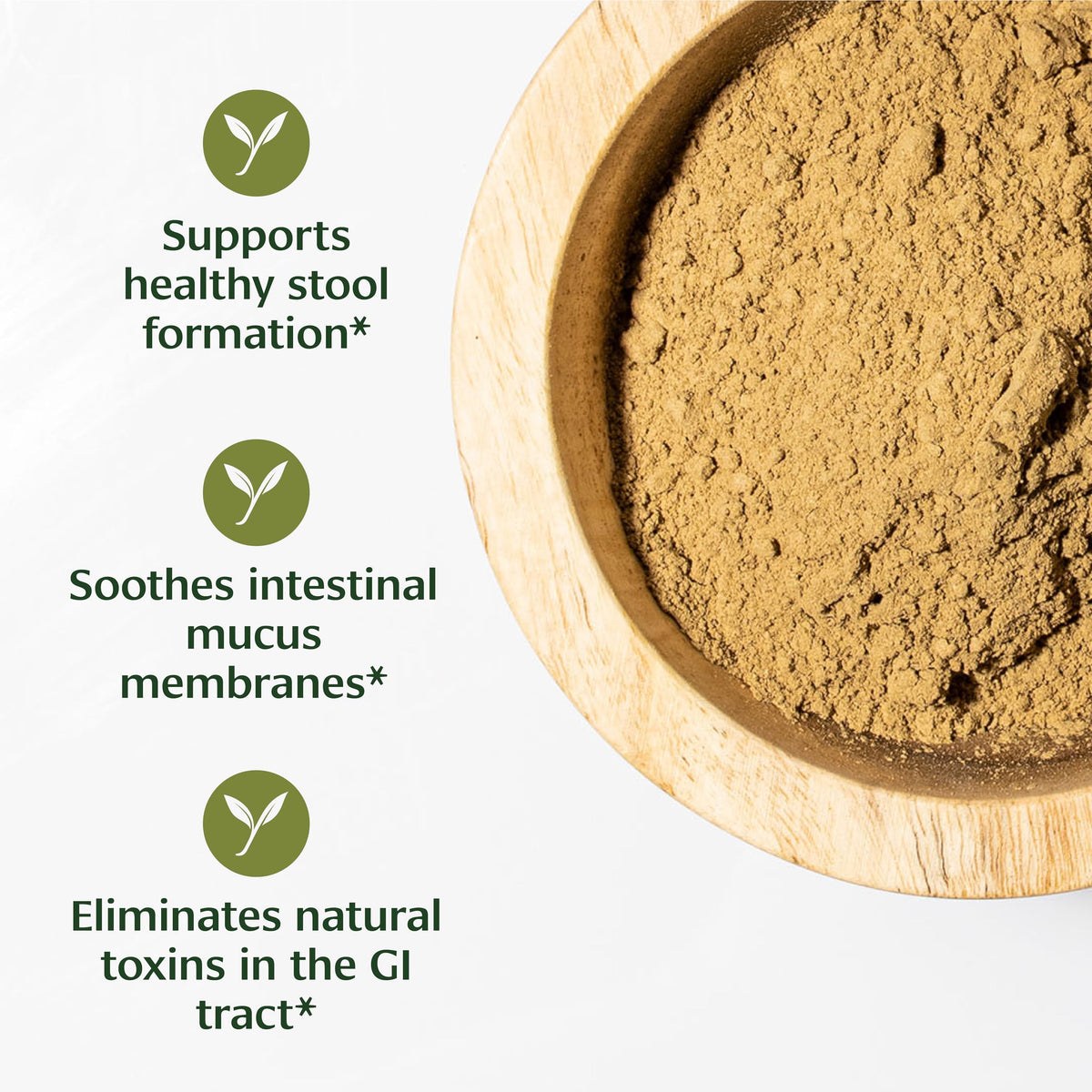 Banyan Botanicals Organic Bilva Powder ½ lb package back view