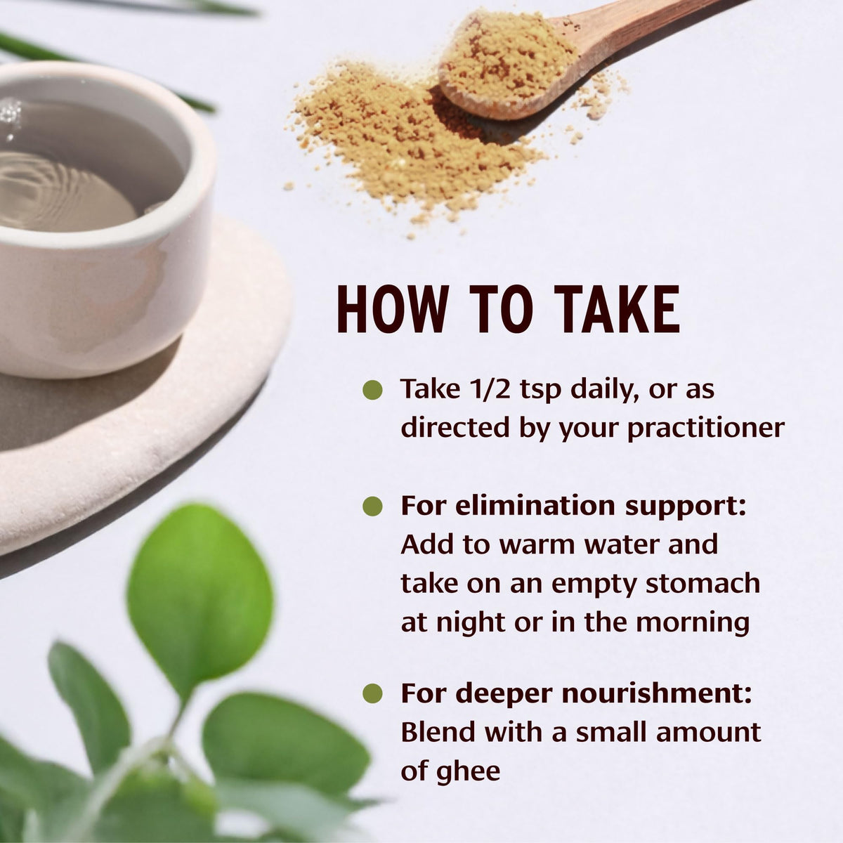 Banyan Botanicals Organic Haritaki Powder 1lb close-up of powder