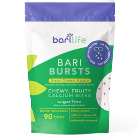 Bari Life Calcium Citrate Soft Chews Sour Green Apple front view