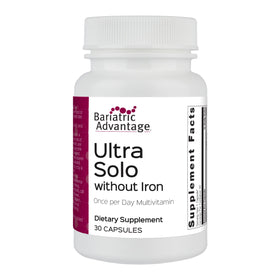 Bariatric Advantage Ultra Solo Without Iron 30 Capsules front view