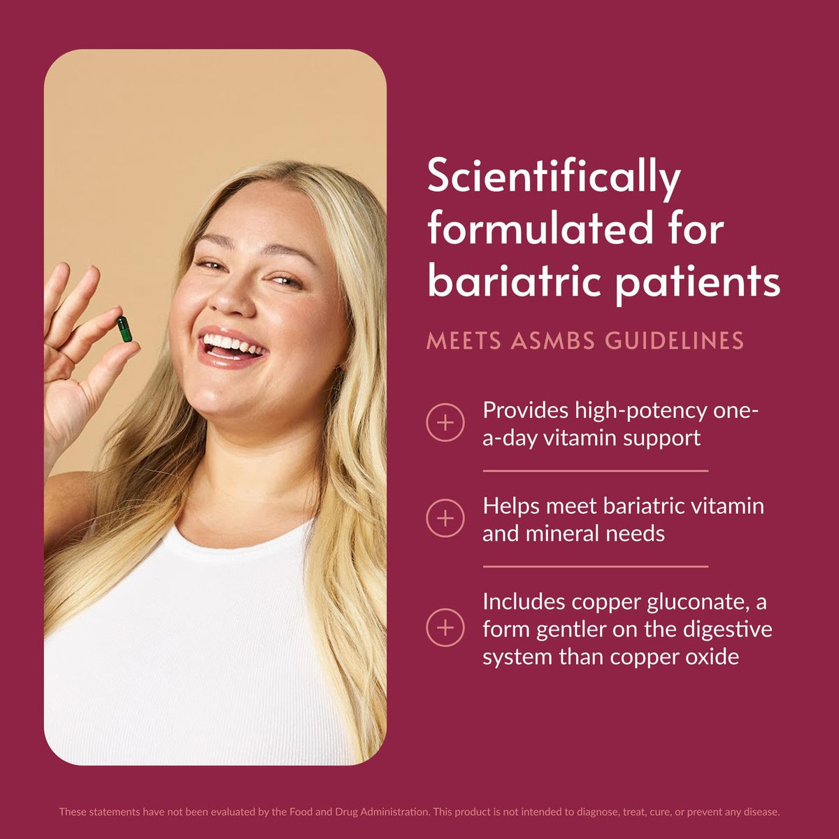 Bariatric Advantage Ultra Solo Without Iron capsule close-up