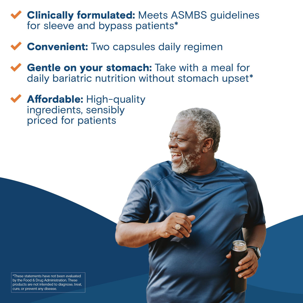 Bariatric Fusion multivitamin side view