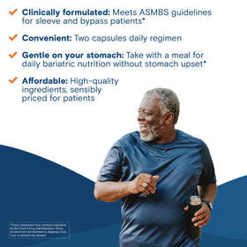 Bariatric Fusion multivitamin side view