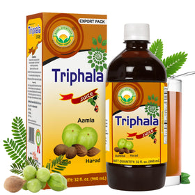 BASIC AYURVEDA Triphala Juice 960ml front view