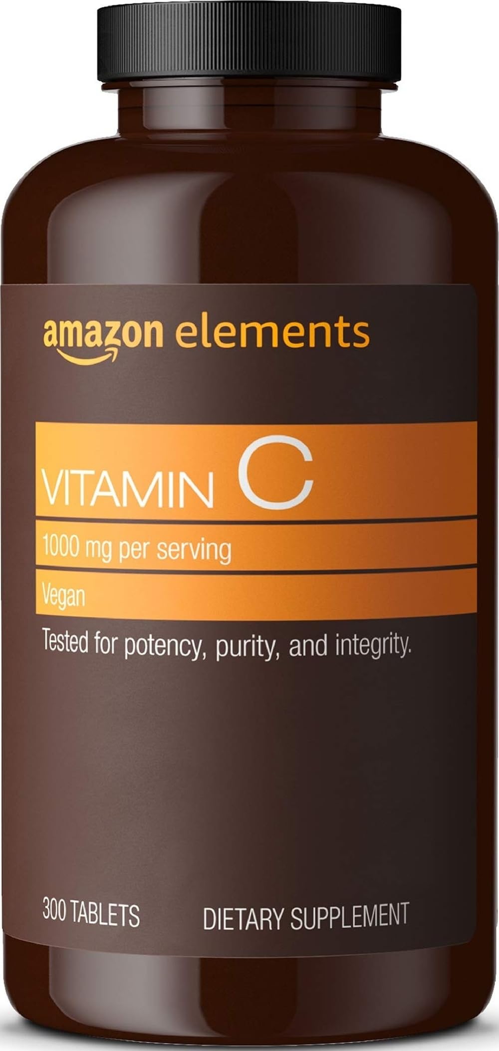 Basics Vitamin C 1000mg 300 Tablets bottle front view