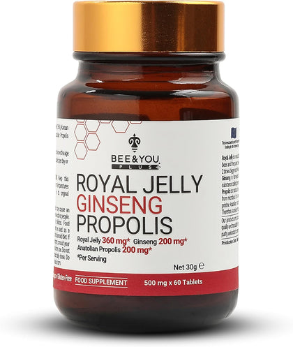 BEE & YOU Ginseng Tablets front view packaging