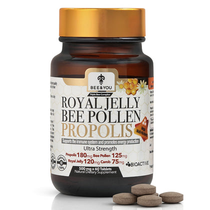 BEE & YOU Royal Jelly Tablet 60ct front view