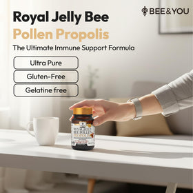 BEE & YOU Royal Jelly Tablet bottle with label