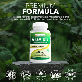 Best Naturals Graviola Capsules ingredients list