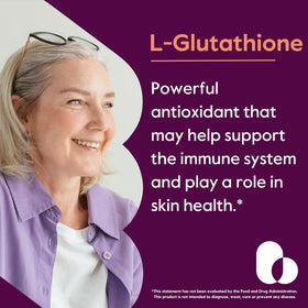 BESTVITE L-Glutathione 250mg vegan supplement bottle side view
