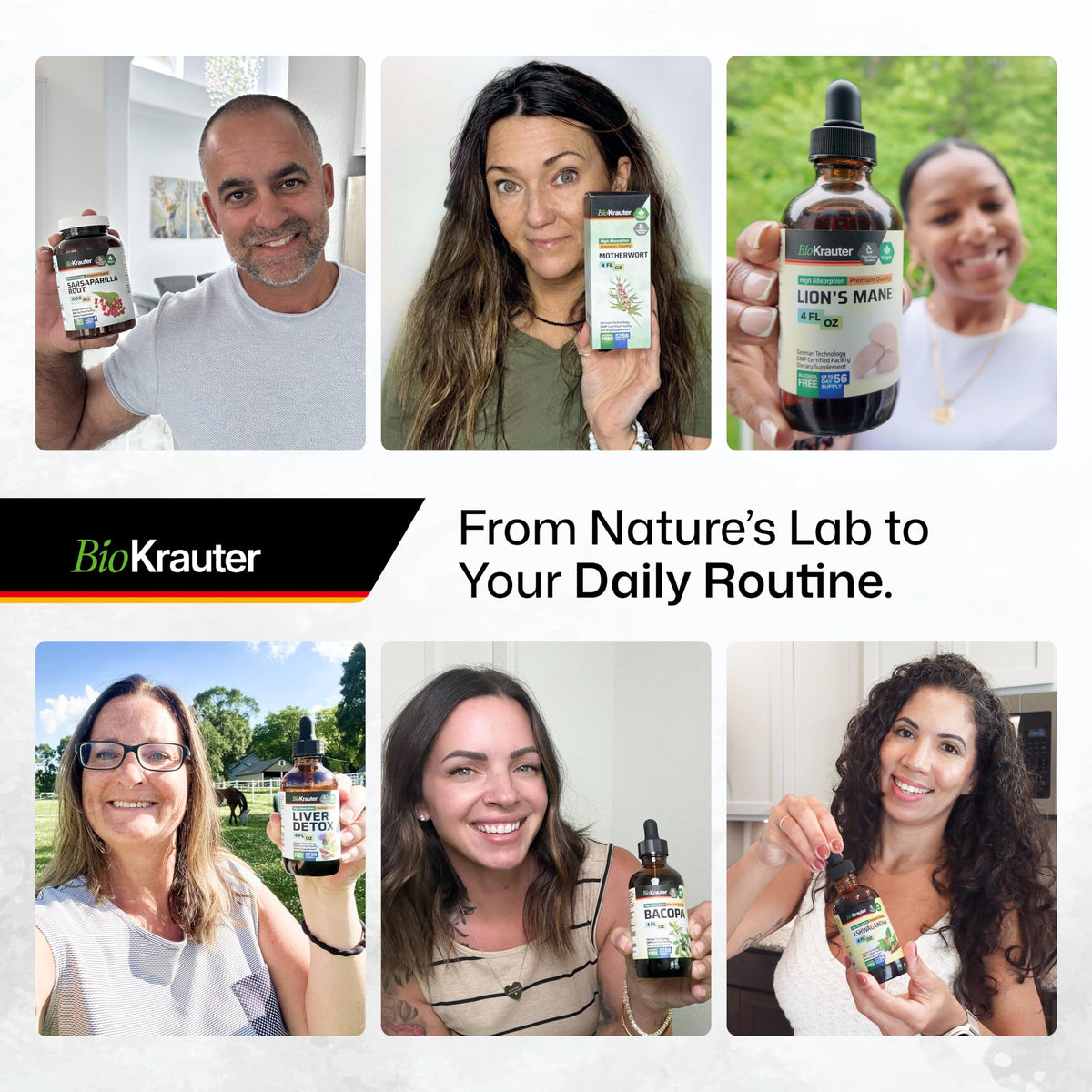 BIO KRAUTER 4-in-1 Brain Supplements ingredients list