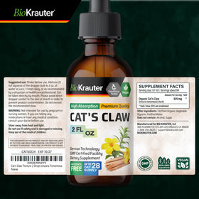 BIO KRAUTER Cats Claw Tincture lifestyle shot