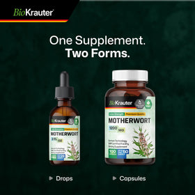 BIO KRAUTER Perimenopause & Menopause Supplements back view