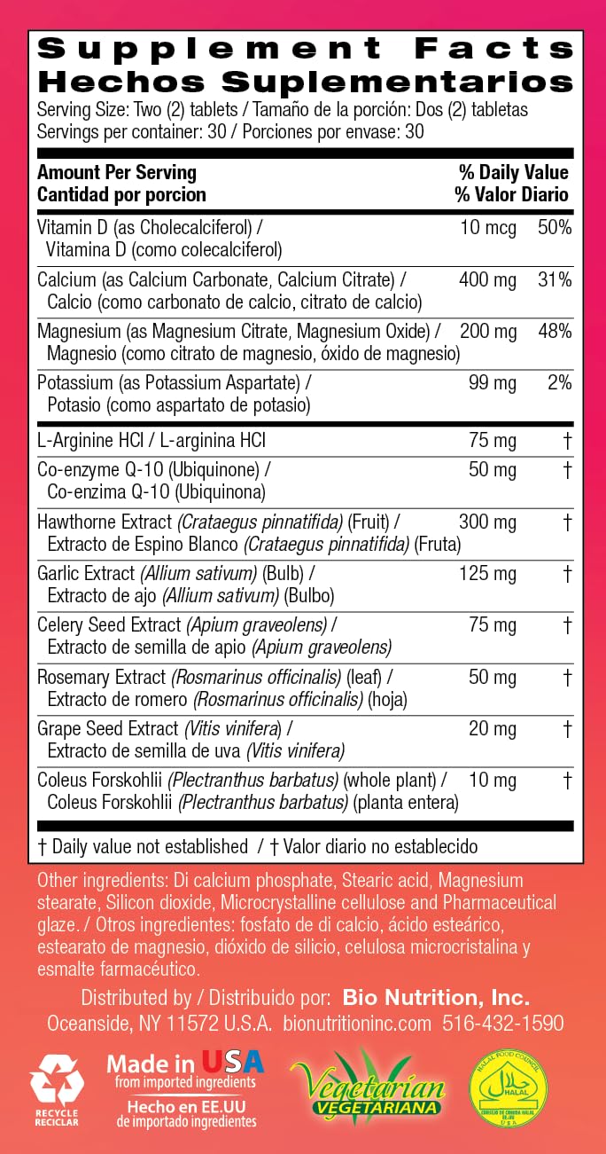 Bio Nutrition Blood Pressure Wellness Tabs lifestyle scene