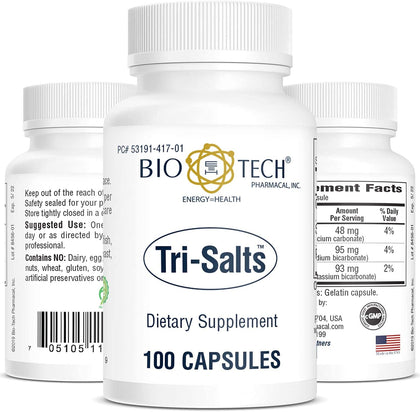 Bio-Tech Pharmacal Tri-Salts Powder 120g front view