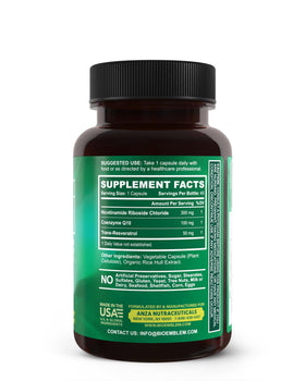 BioEmblem NAD+ 300mg with CoQ10 and Resveratrol