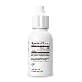 BIOTICS RESEARCH Bio Ae Mulsion side view with dosage information