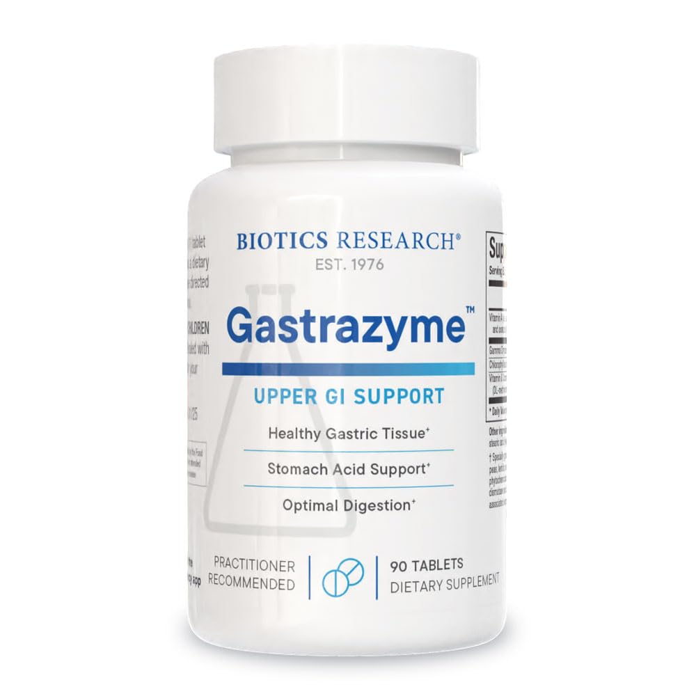 BIOTICS RESEARCH Gastrazyme™ 90 Tablets front view