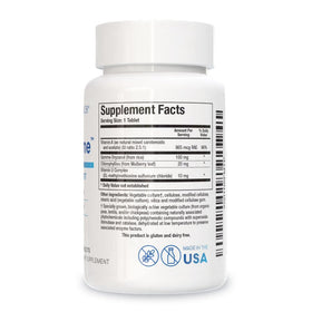 BIOTICS RESEARCH Gastrazyme™ bottle side view