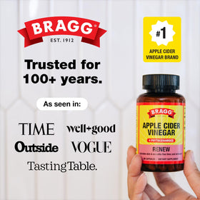 Bragg Renew Apple Cider Vinegar Capsules in a lifestyle setting